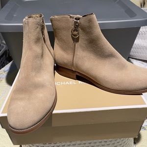 MK Beige Booties